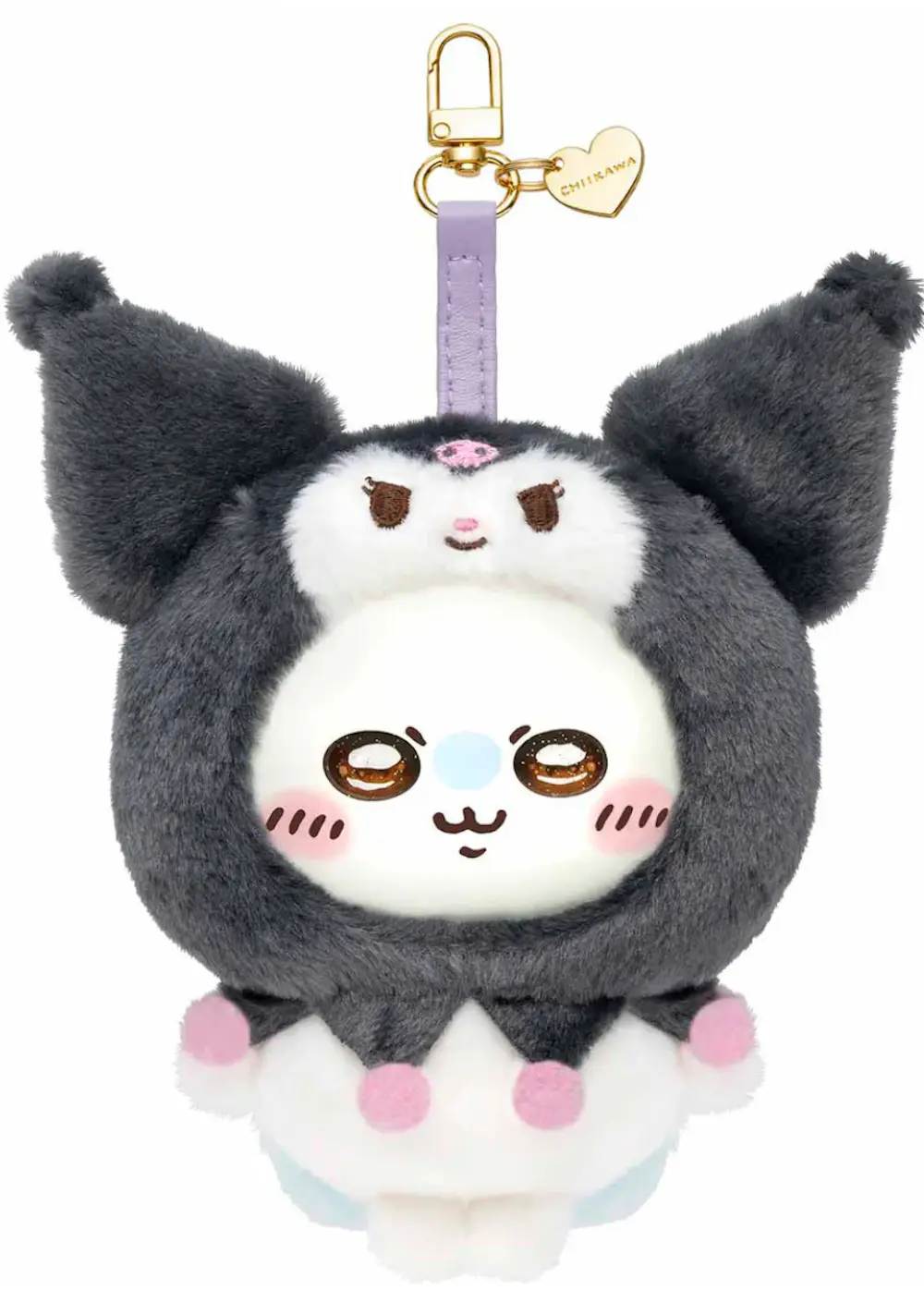 ちいかわ×サンリオキャラクターズKiramekko(モモンガ×クロミ)