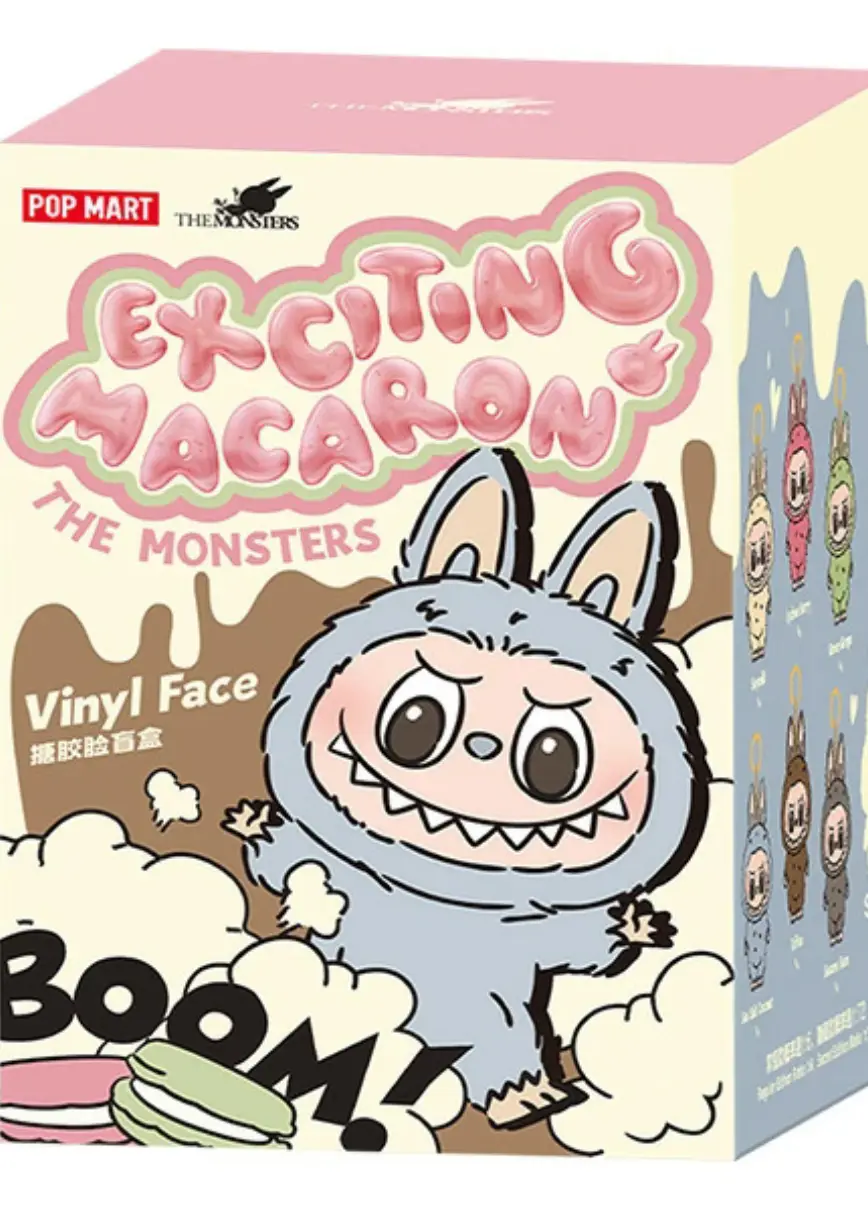 THE MONSTERS Exciting Macaron ぬいぐるみ シリーズ(LABUBU)【1ピース】
