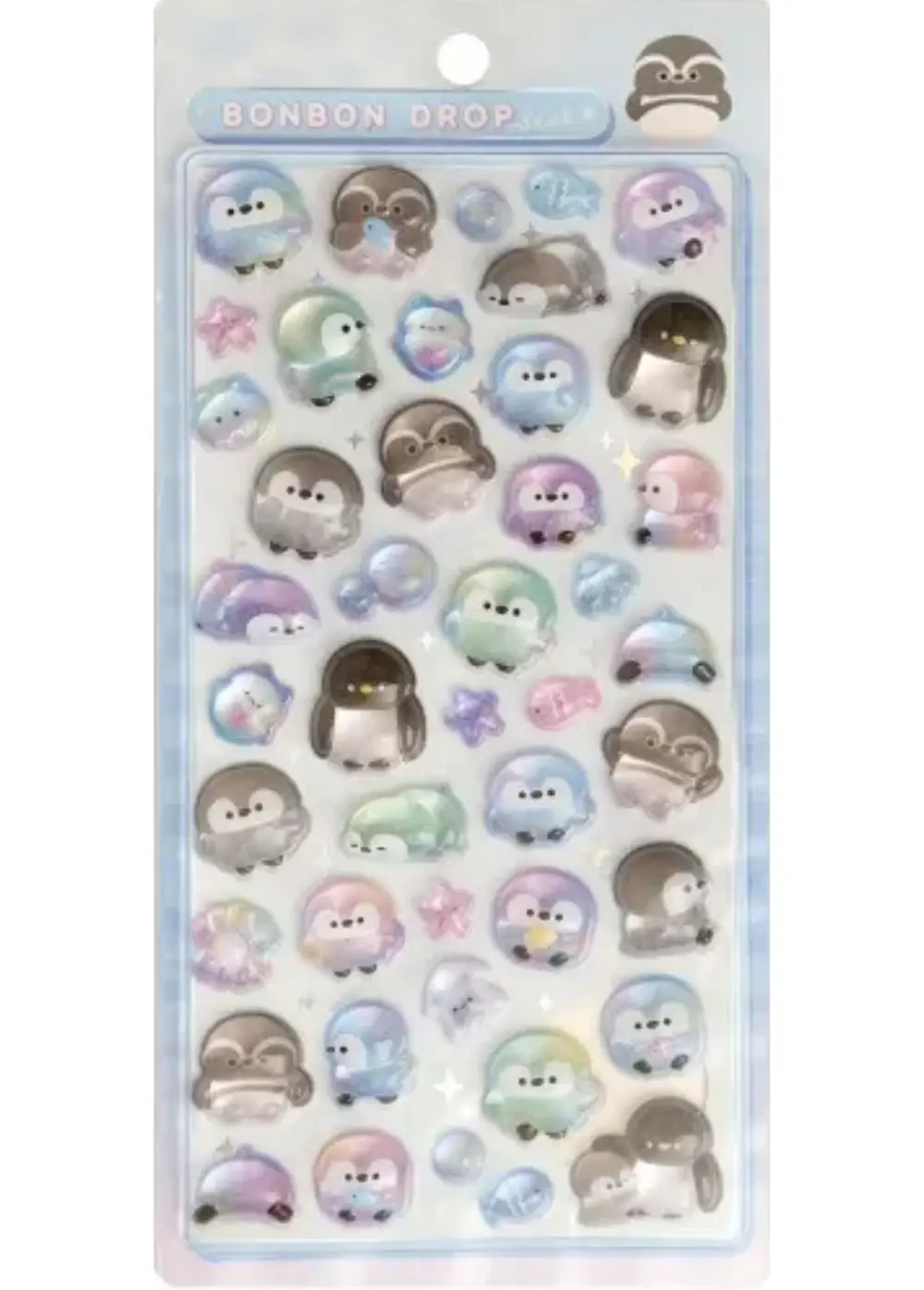 ボンボンドロップシール ペンギン