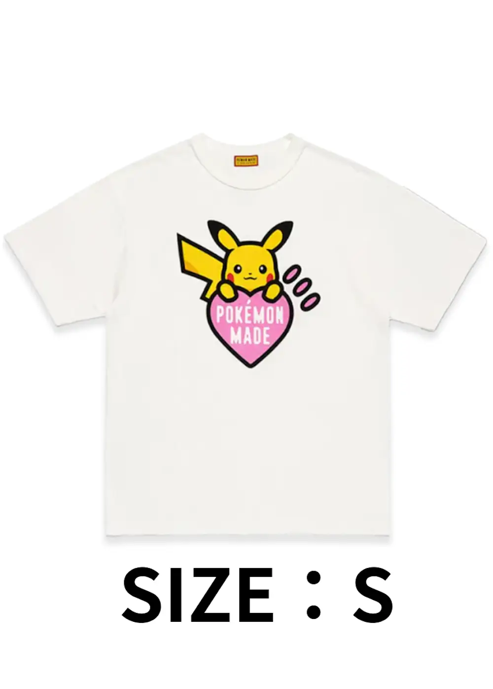 【SIZE:S・White】POKÉMON MADE GRAPHIC T-SHIRT HARAJUKU