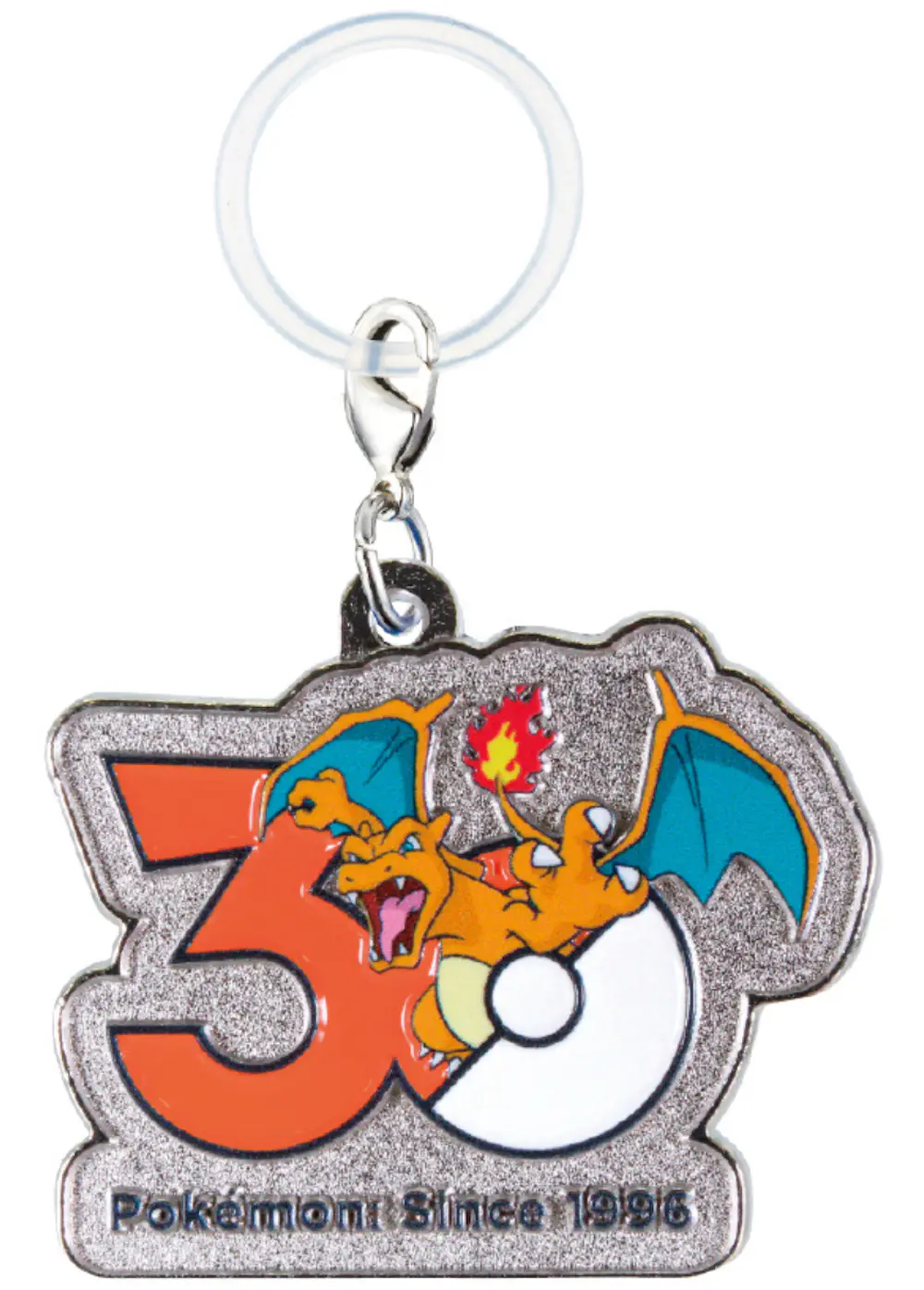 ポケモン30周年 メタルチャームマスコット リザードン