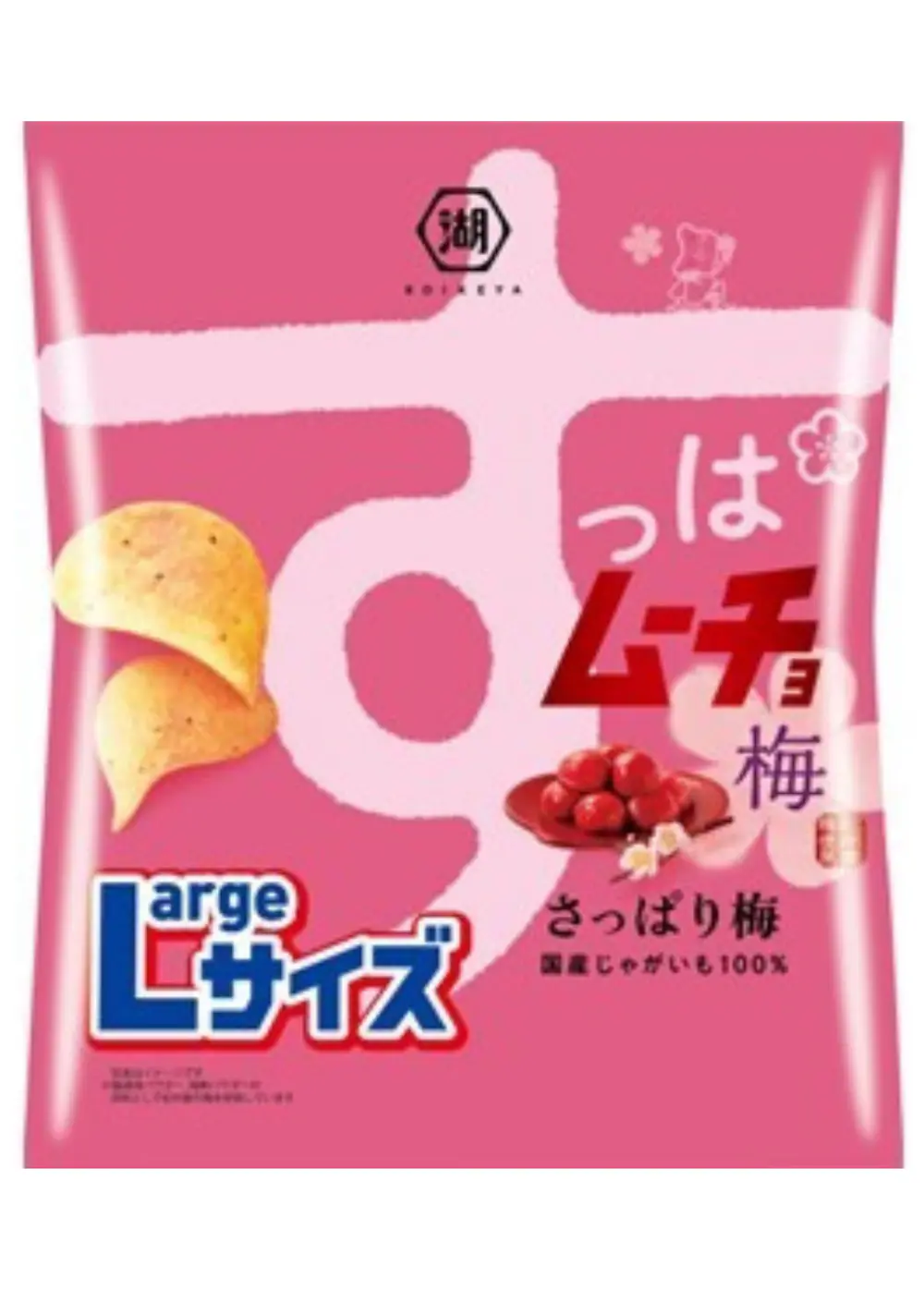 湖池屋 Lサイズすっぱムーチョさっぱり梅108g