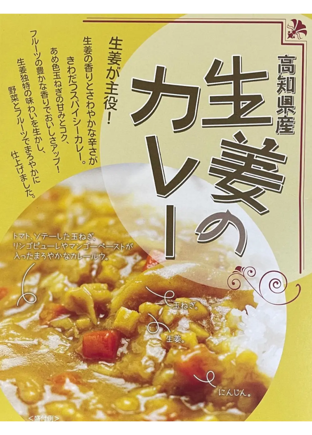 【高知県】生姜のカレー