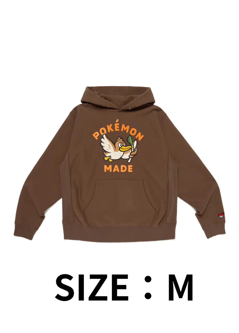 【SIZE:M・BROWN】POKEMON MADE HEAVYWEIGHT HOODIE