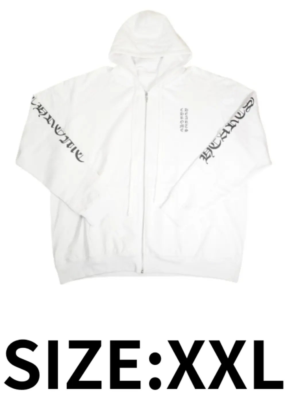 【CH】【SIZE:XXL】CH VRTC ZIP HOODIE WHITE ジップパーカー