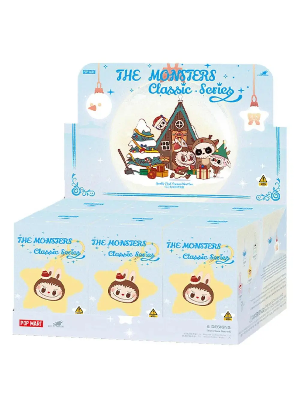 ポップマート THE MONSTERS (ラブブ) Classic シリーズ キラキラぬいぐるみペンダント [アソートボックス]
