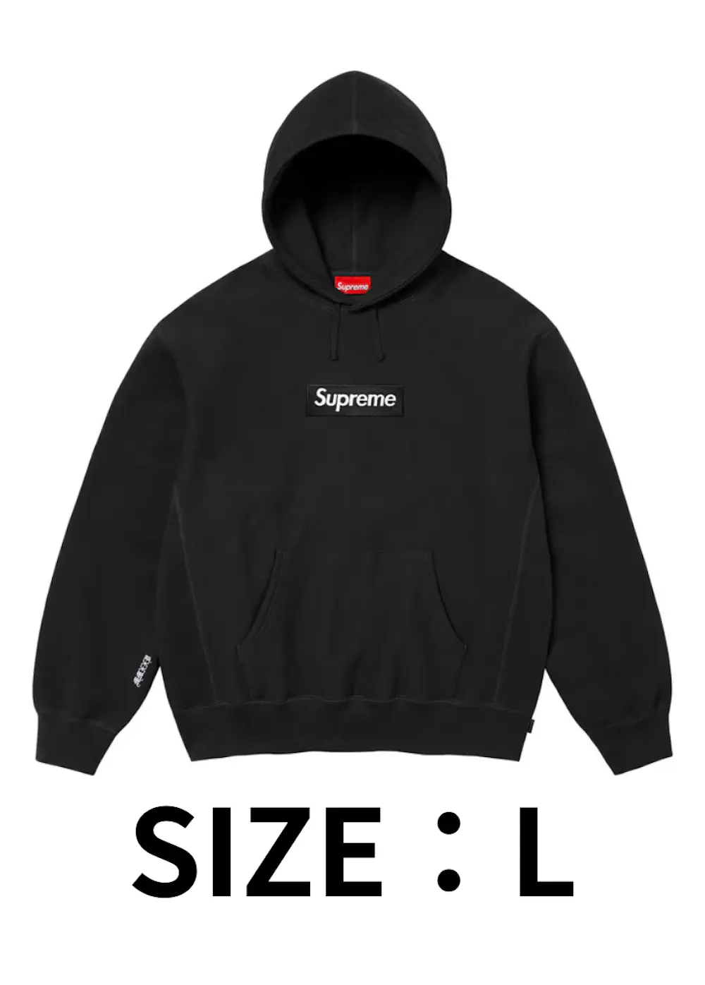 【SIZE:L】Supreme Box Logo Hooded Sweatshirt (25FW) Black