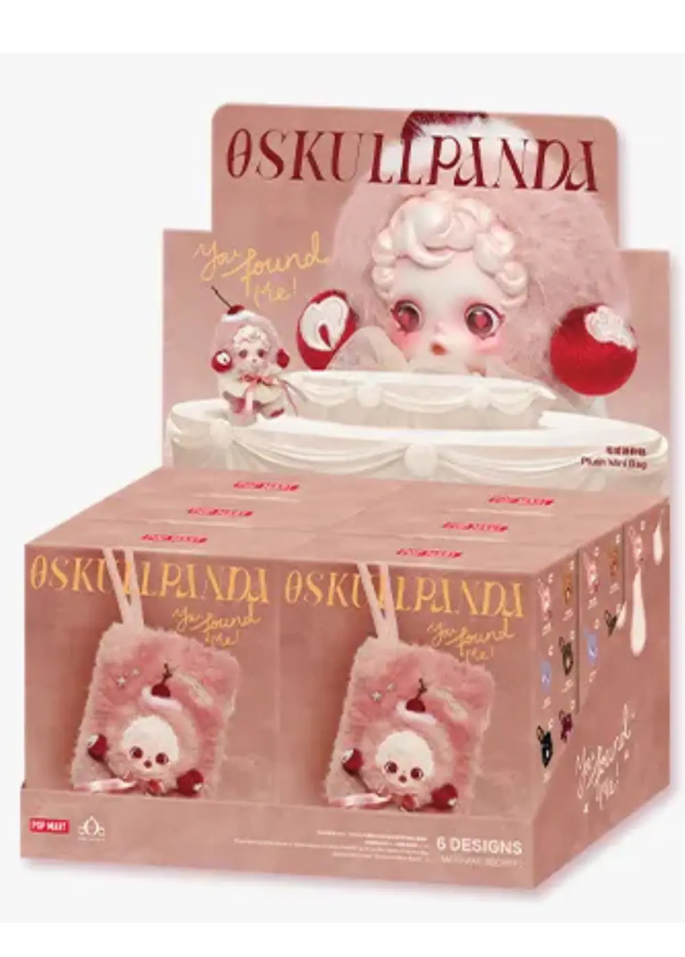 POP MART SKULLPANDA You Found Me! Series Plush Mini Bag ぬいぐるみミニバッグ [アソートボックス]
