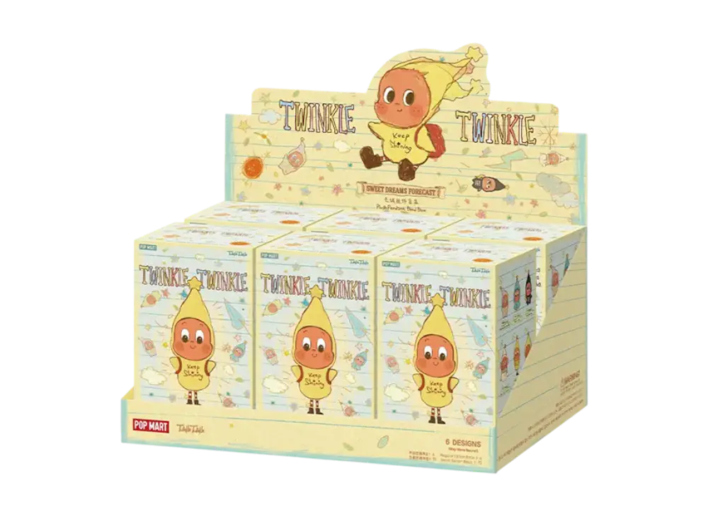 POP MART Twinkle Twinkle Sweet Dreams Forecast Series-Plush Pendant Blind Box (1アソート)