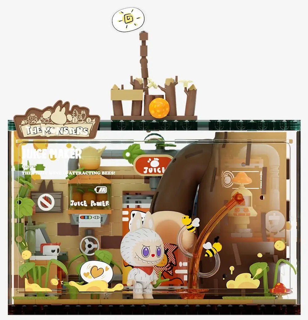 【LABUBU】THE MONSTERS Forest Secret Base シリーズ Blocks Juice Maker