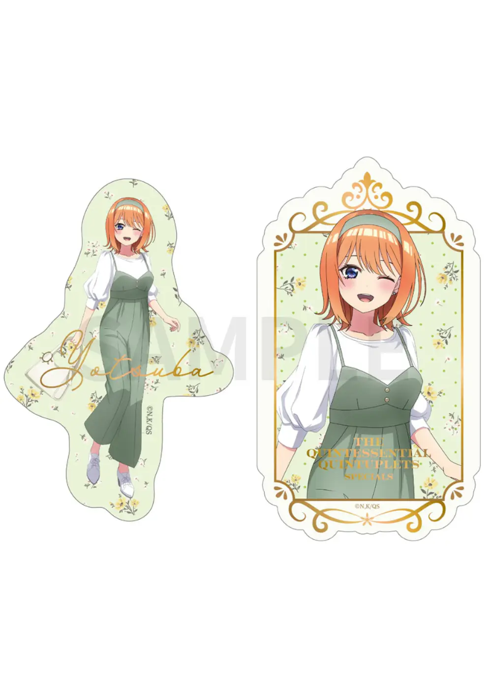 五等分の花嫁∽ ステッカーセット 中野四葉