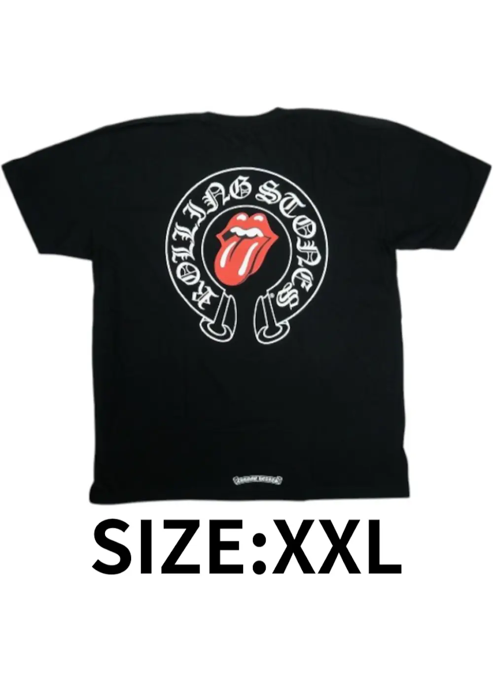 【CH】【SIZE: XXL】×ROLLING STONES T-shirt Black Tシャツ