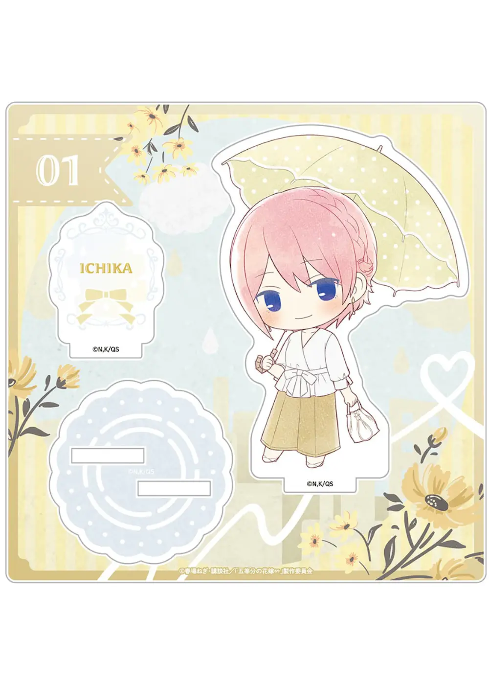 五等分の花嫁∽ 傘っこ アクリルスタンド 中野一花