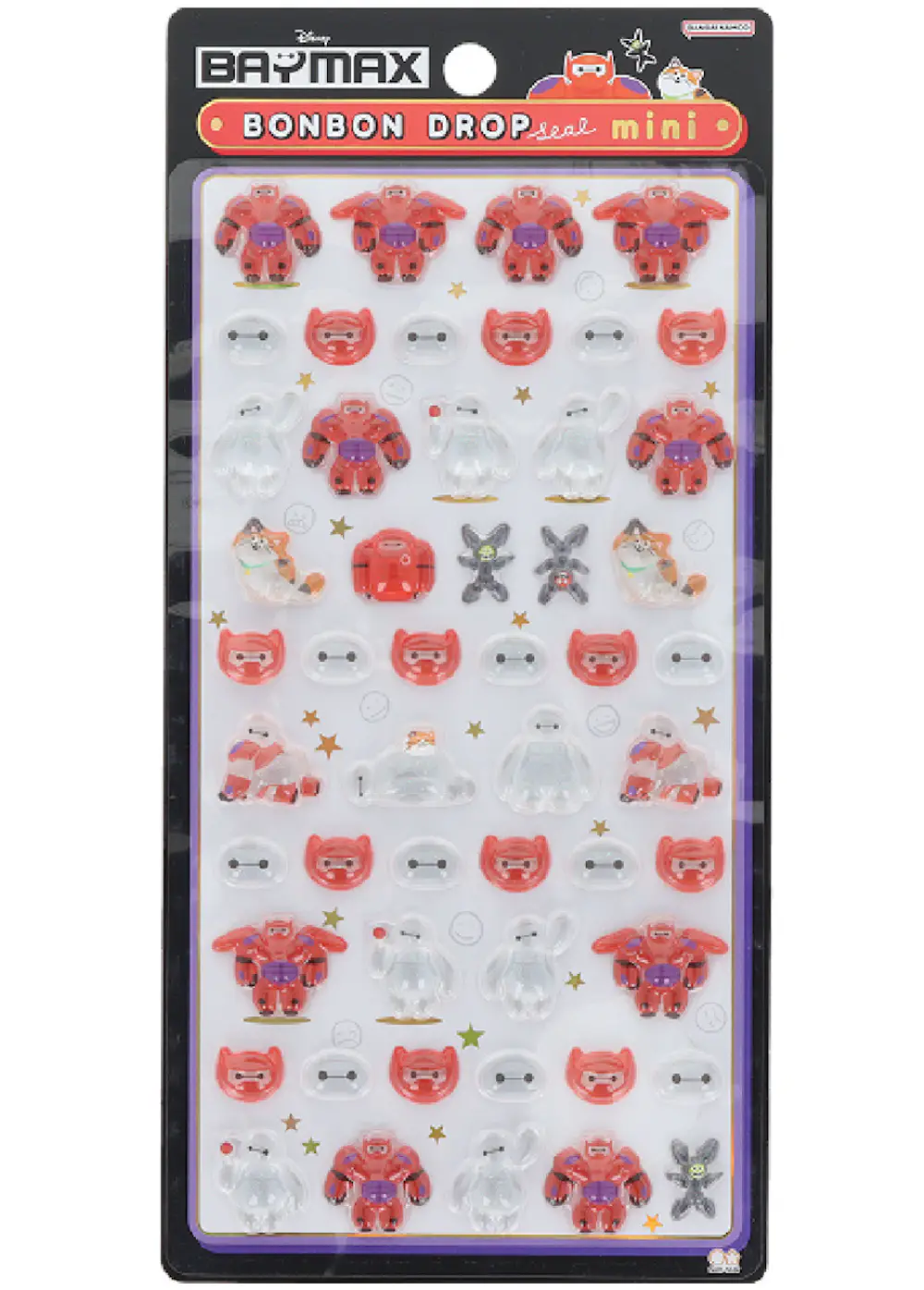ボンボンドロップシールmini ディズニー ベイマックス パワードスーツ