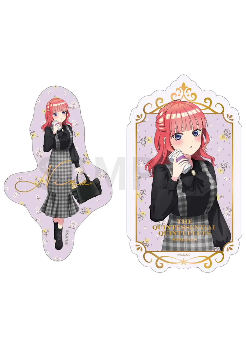 五等分の花嫁∽ ステッカーセット 中野二乃