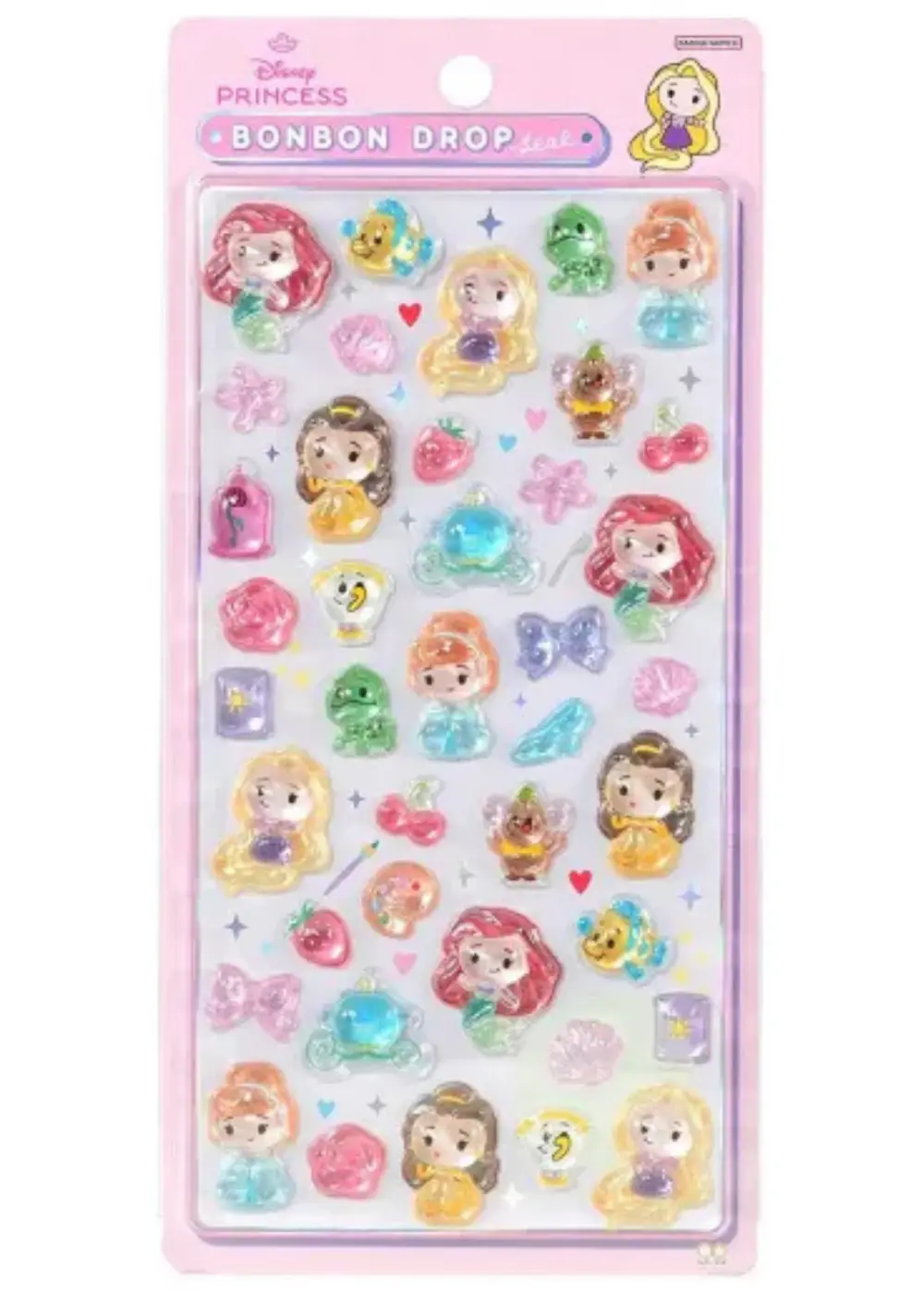 ボンボンドロップシール ディズニープリンセス