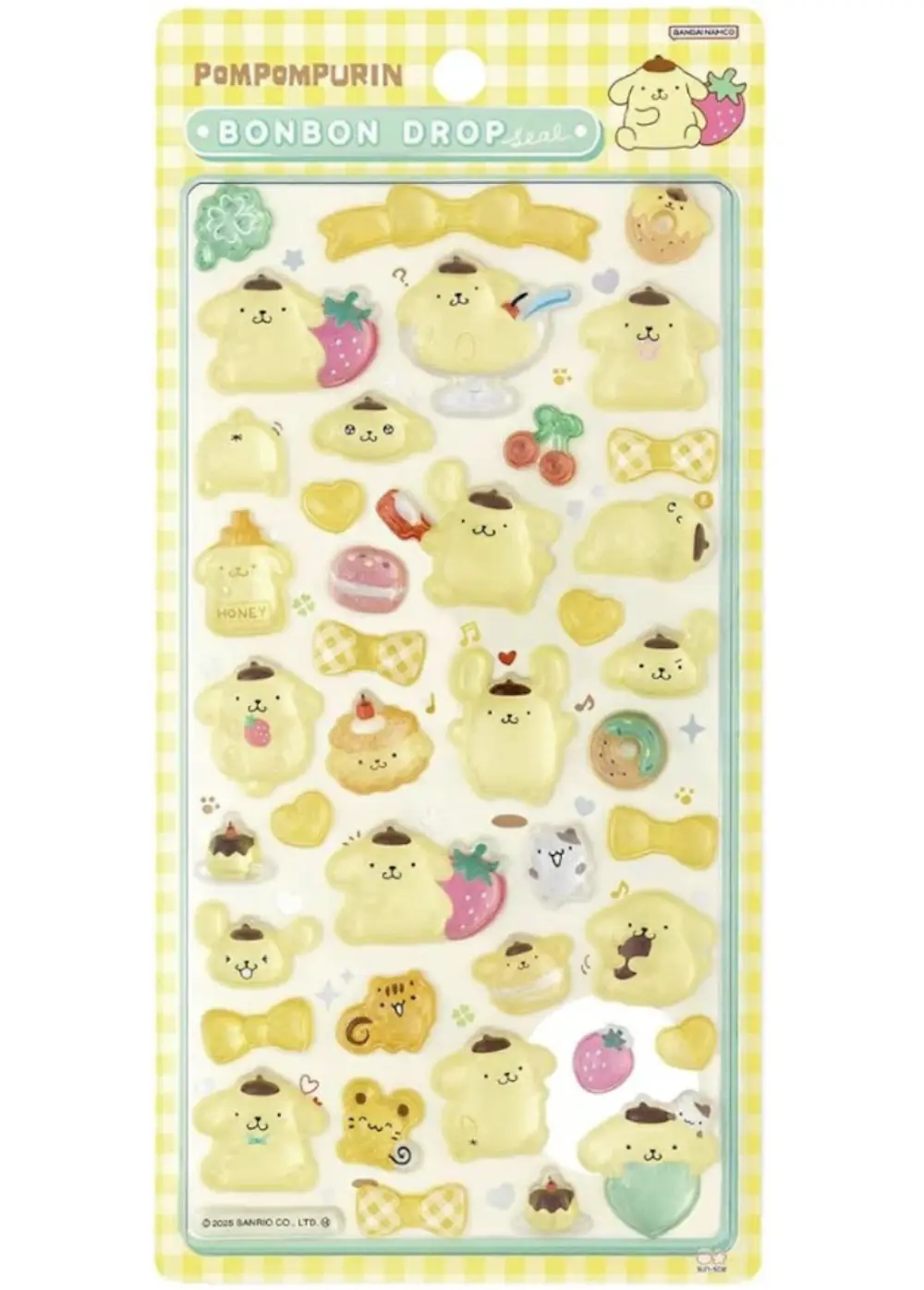 ボンボンドロップシール ポムポムプリン