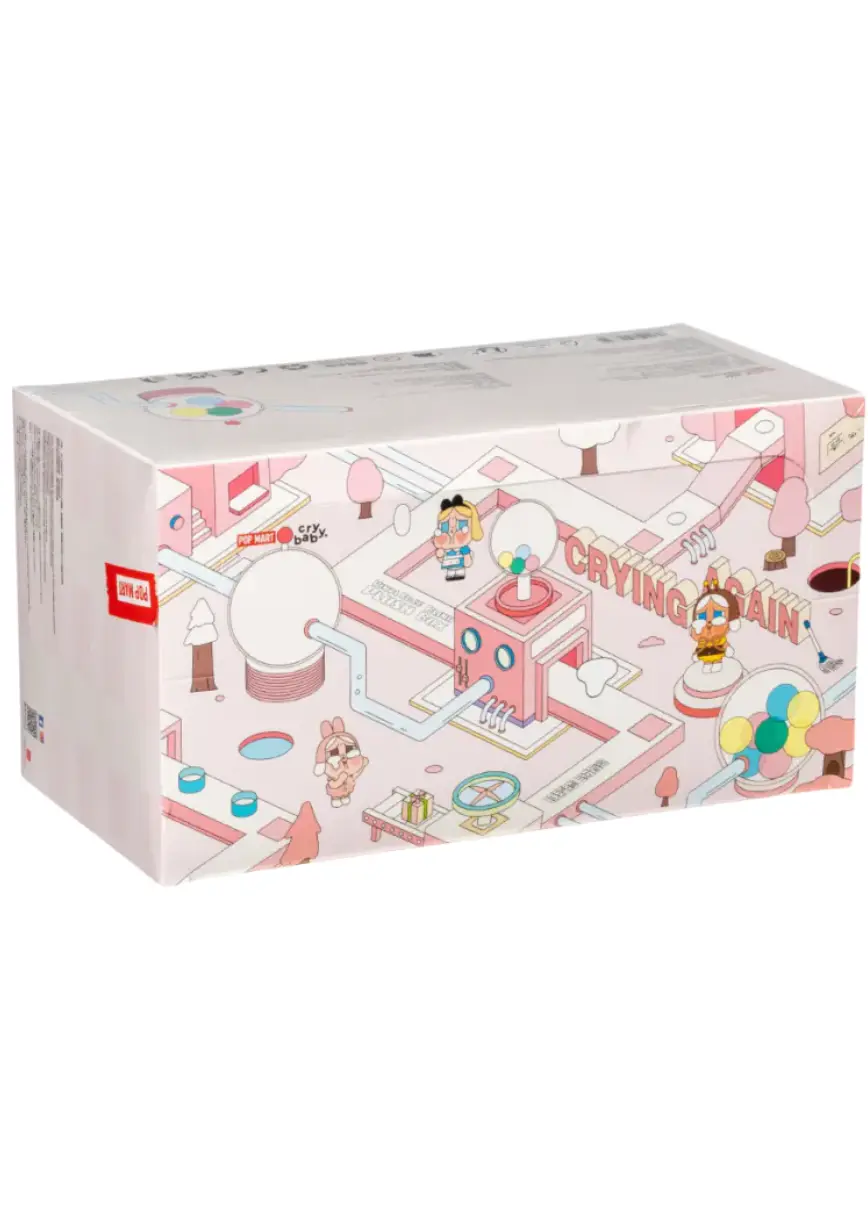 POP MART CRYBABY Crying Again Series Face Plush (1アソート)