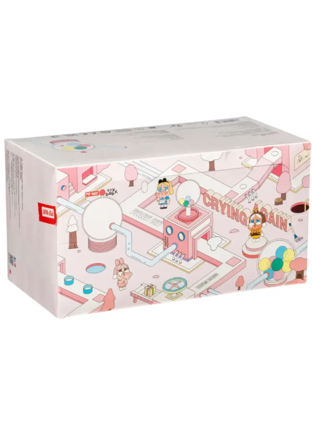 POP MART CRYBABY Crying Again Series Face Plush (1アソート)