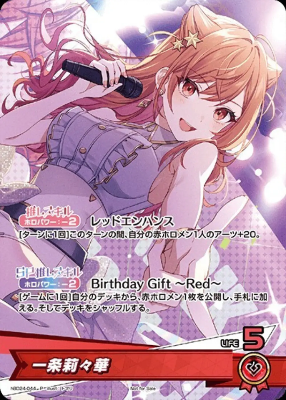 一条莉々華(誕生日)