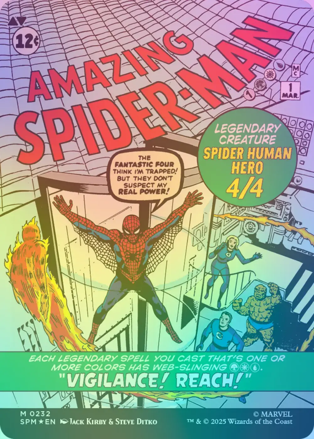 【クラシック・コミック・foil版】ピーター・パーカー/アメイジング・スパイダーマン