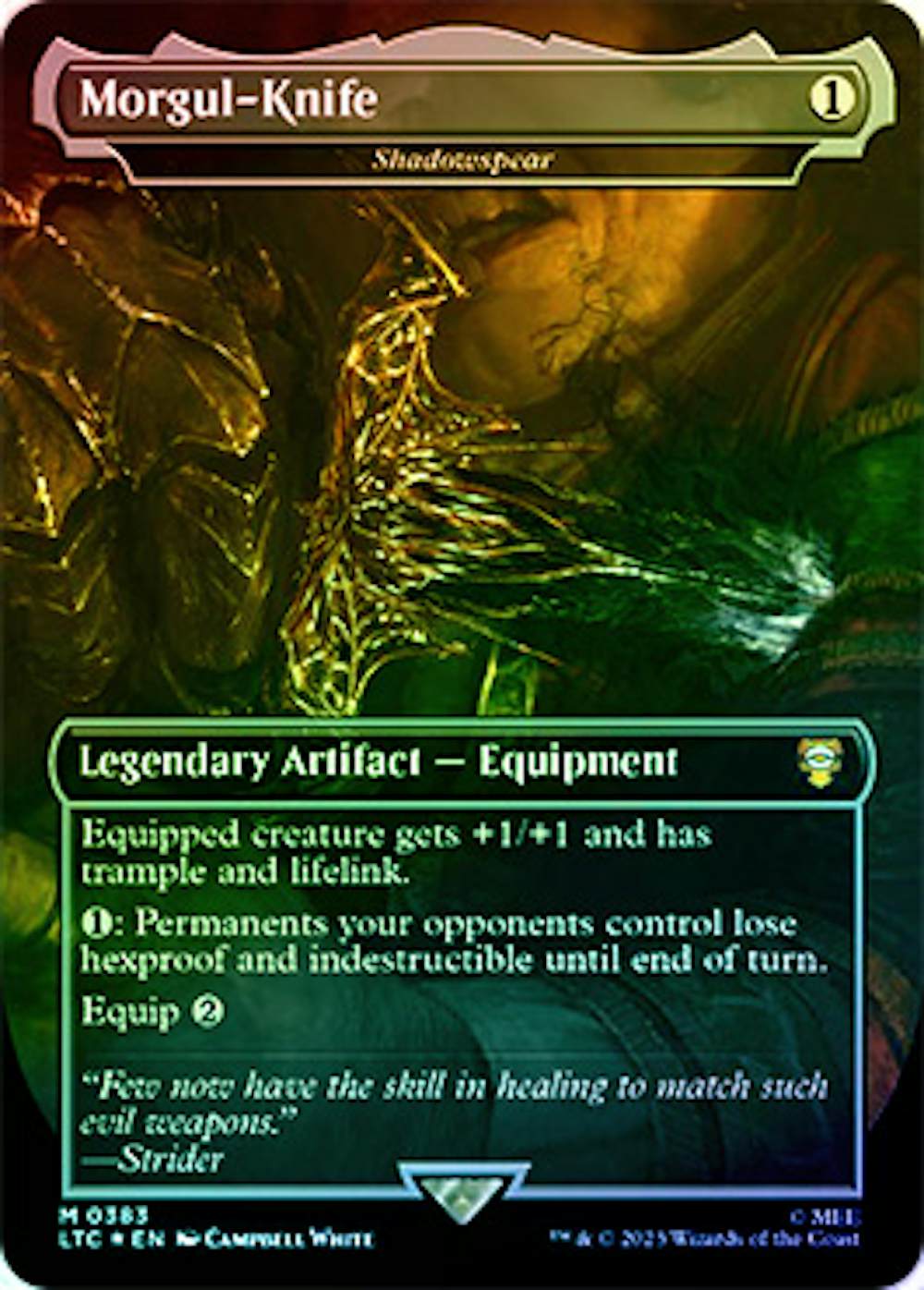 【サージFoil】モルグルの刃