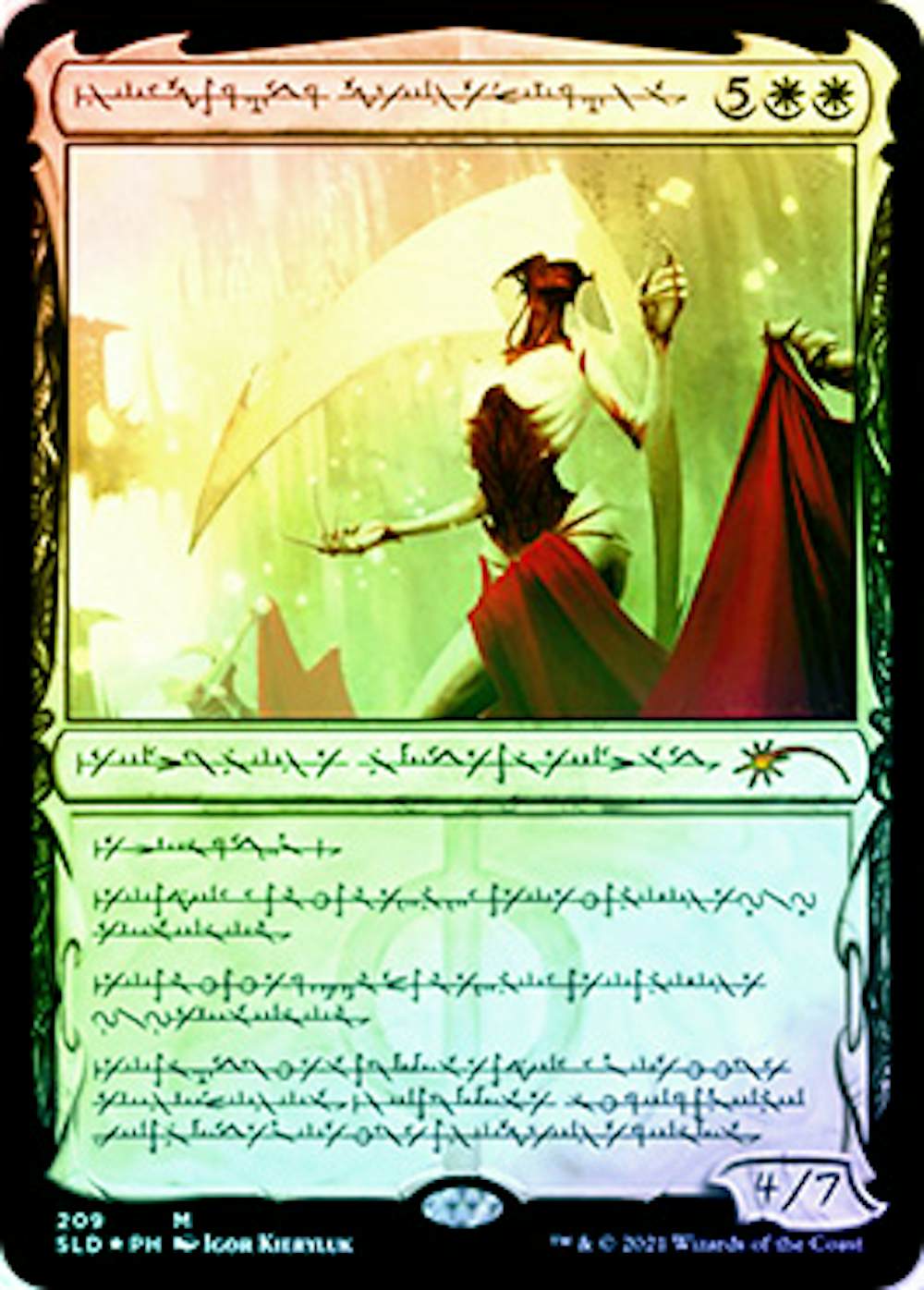 【Foil】大修道士、エリシュ・ノーン(ファイレクシア語)