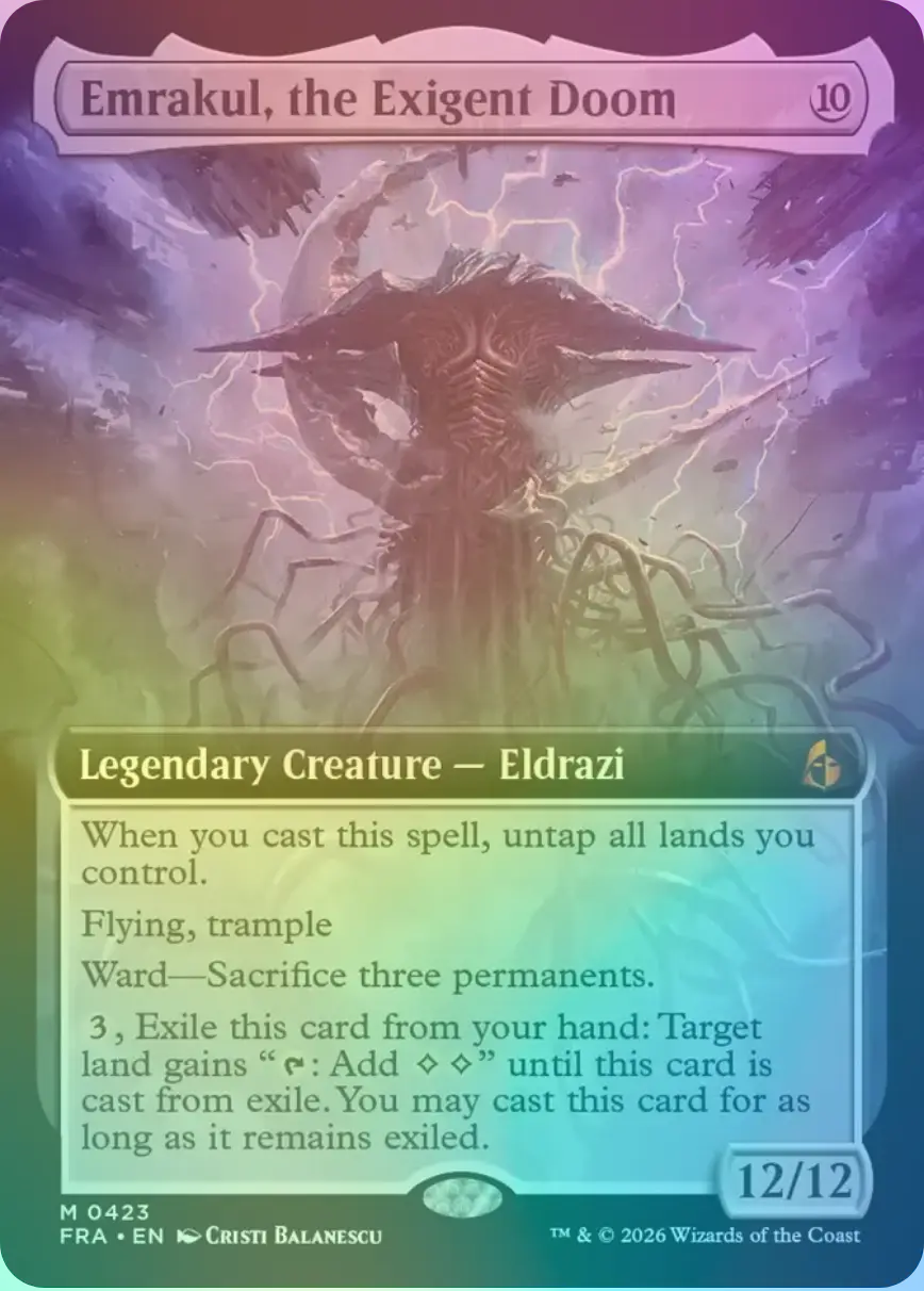 Emrakul, the Exigent Doom