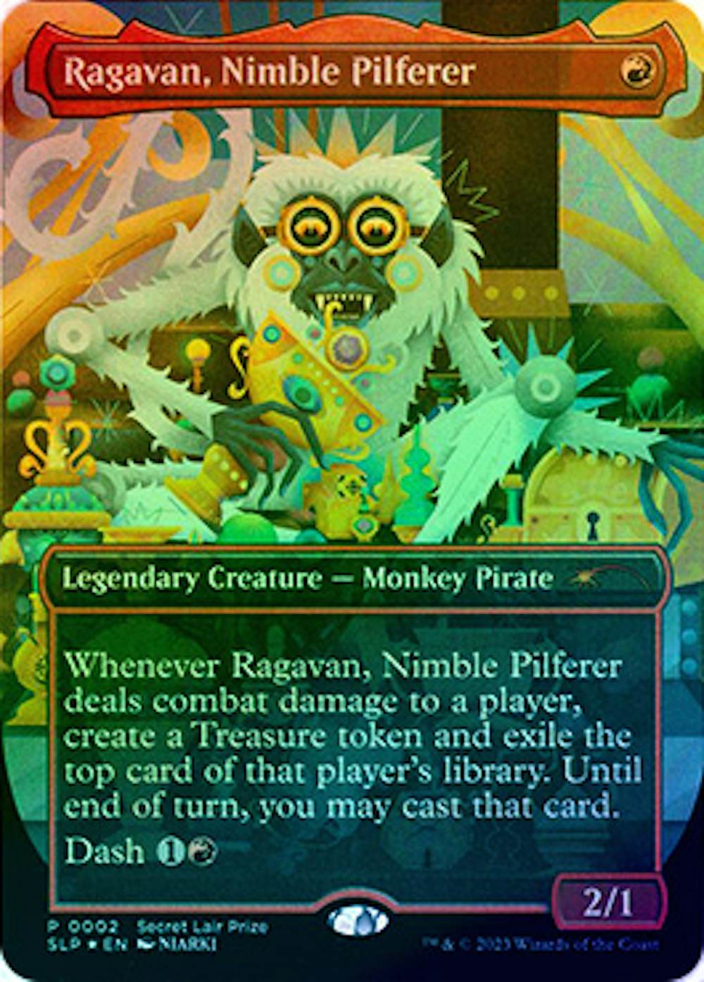 【Foil】敏捷なこそ泥、ラガバン