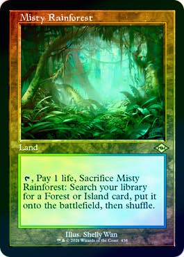 【エッチングFoil】霧深い雨林