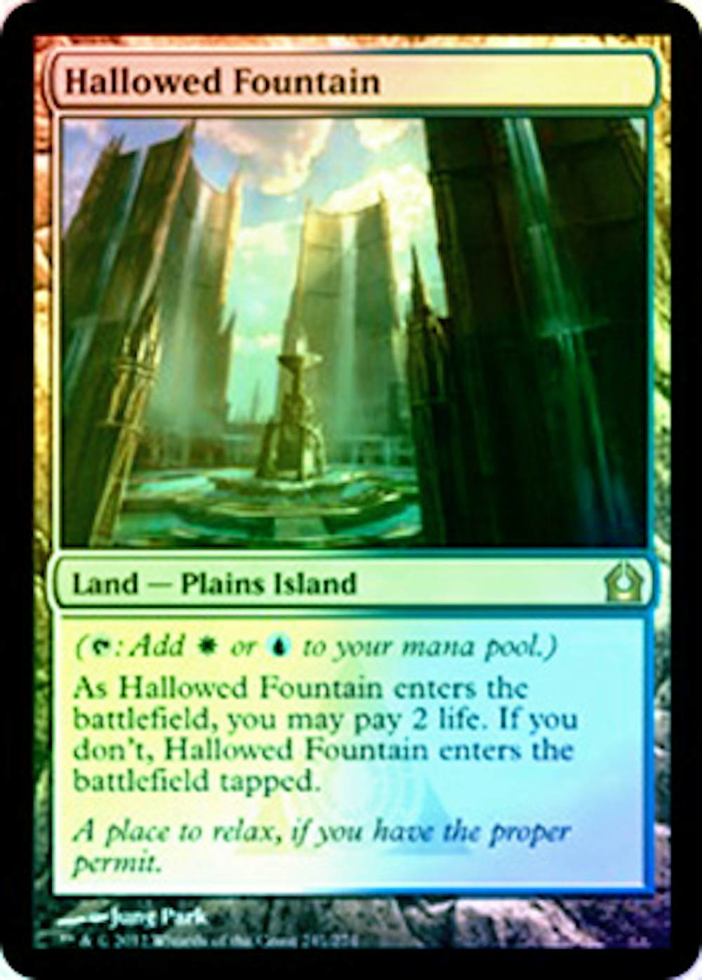 【Foil】神聖なる泉