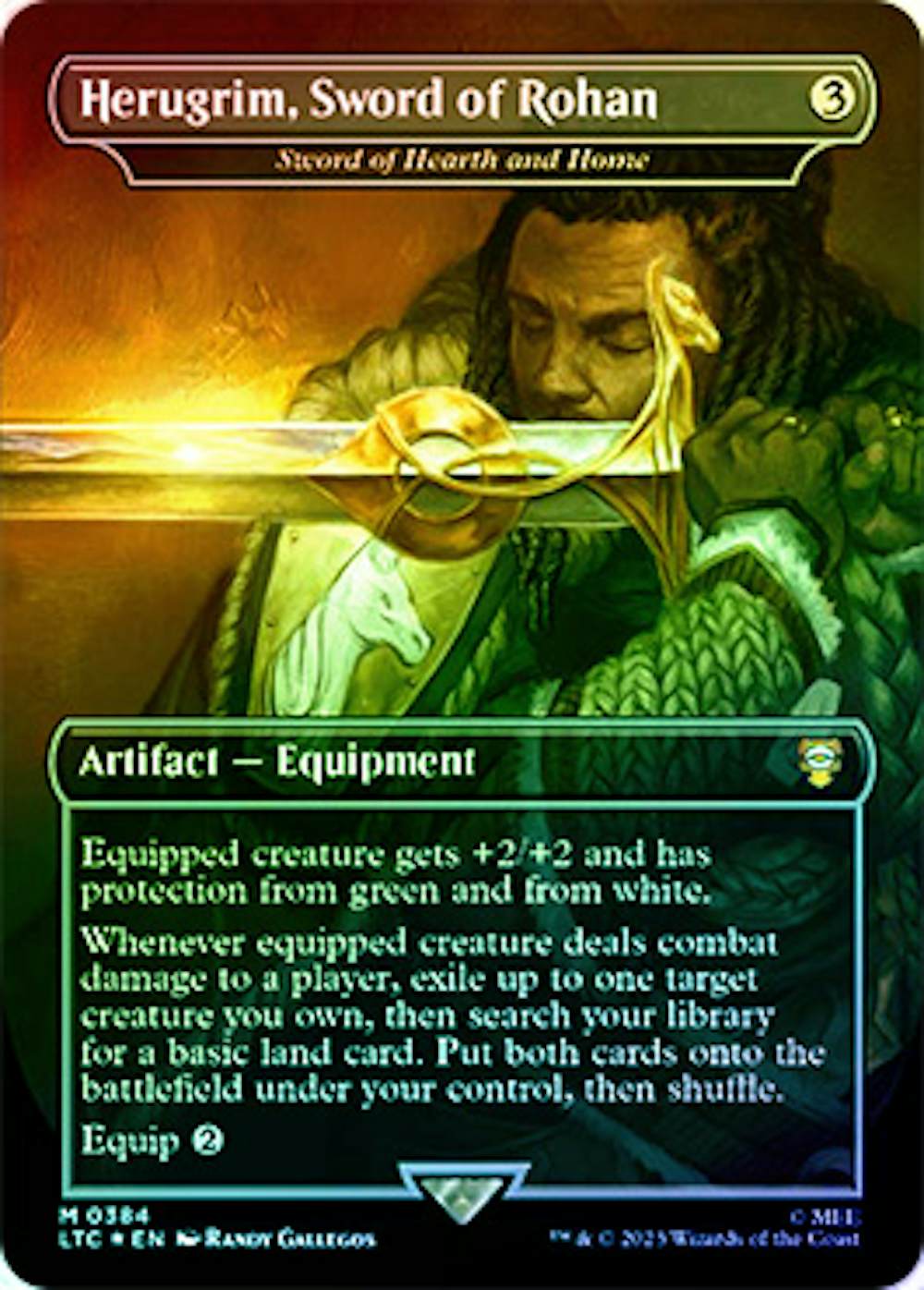 【サージFoil】ローハンの剣、ヘルグリム