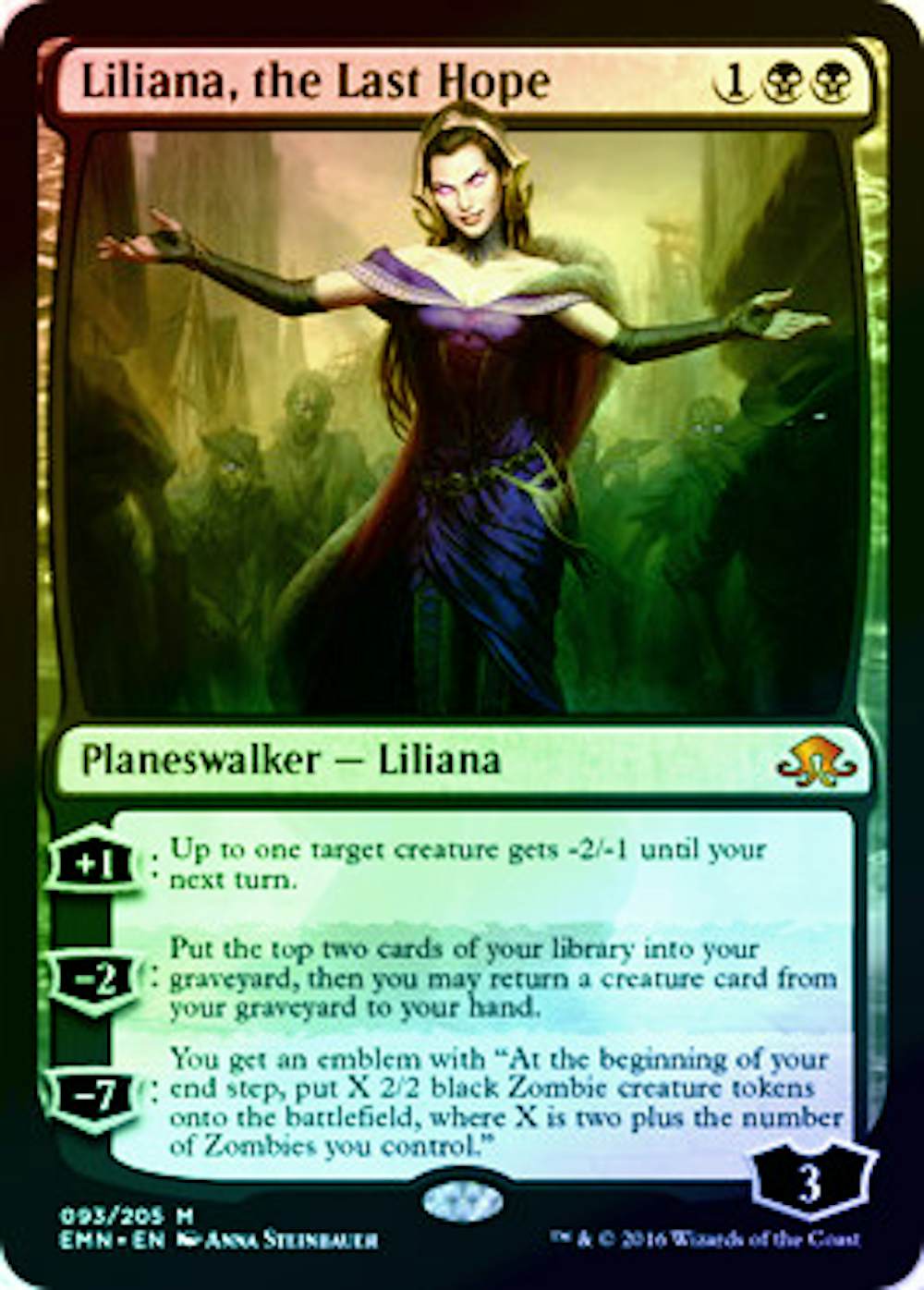 【Foil】最後の望み、リリアナ