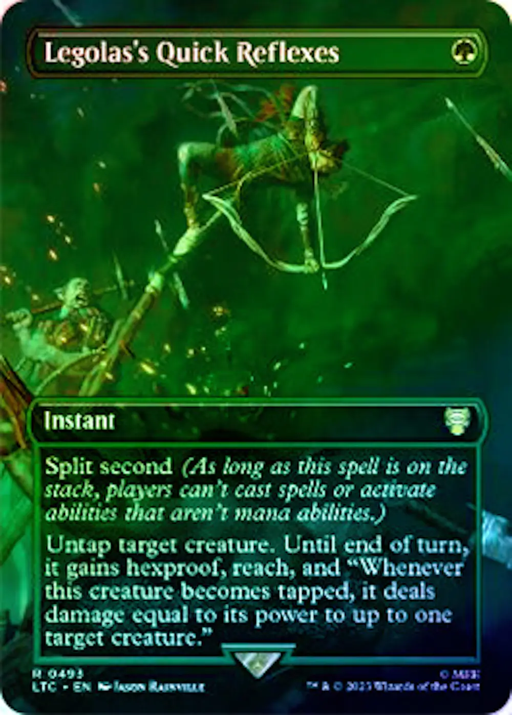 【Foil】Legolas'sQuickReflexes