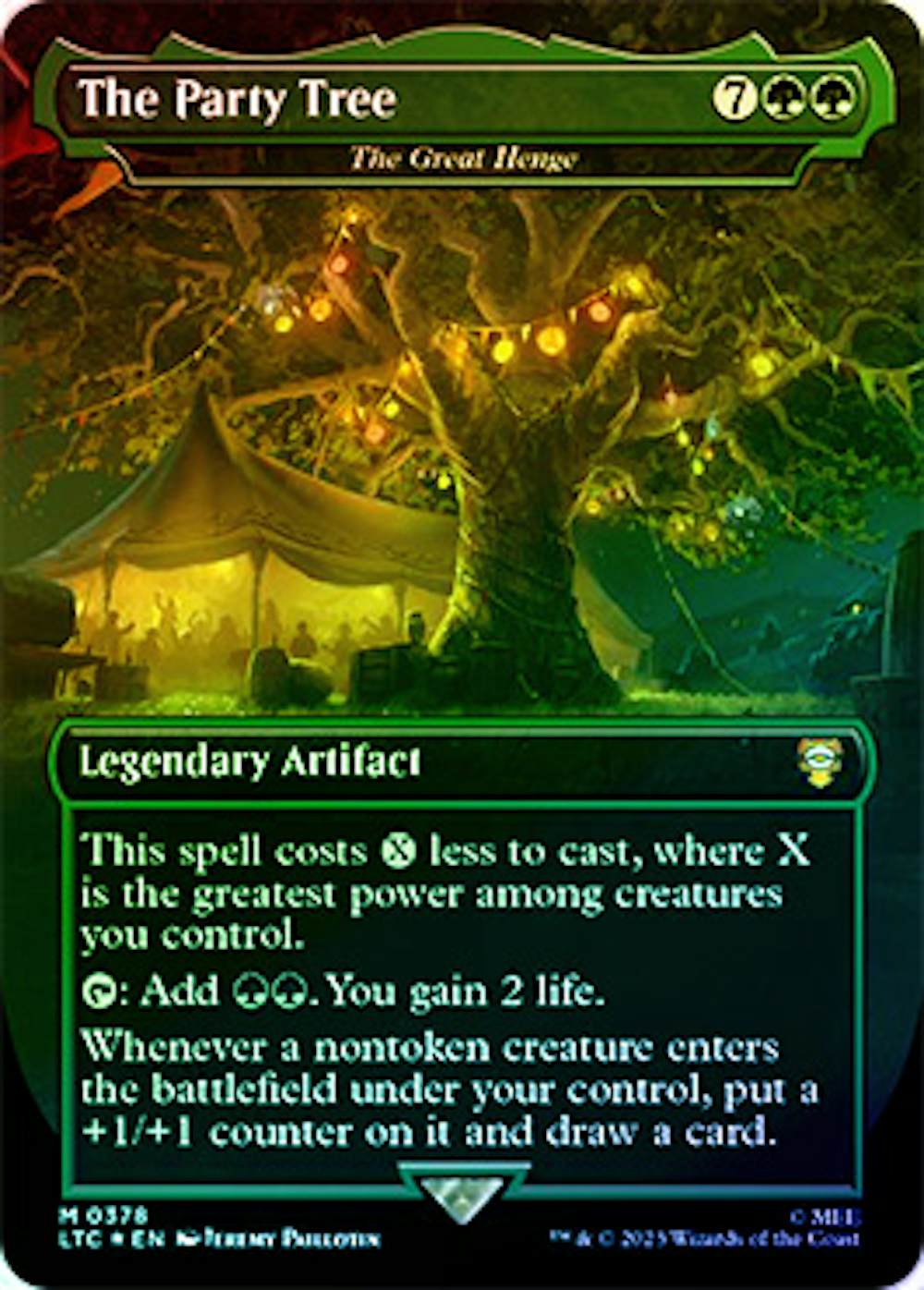 【サージFoil】誕生祝いの木