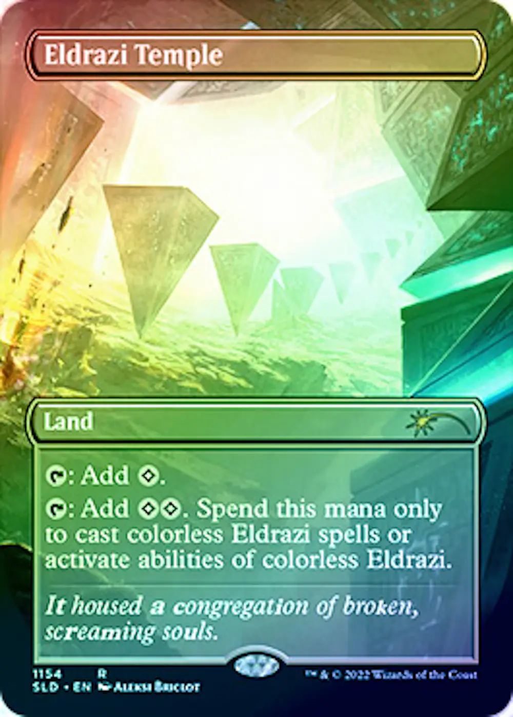 【Foil】エルドラージの寺院