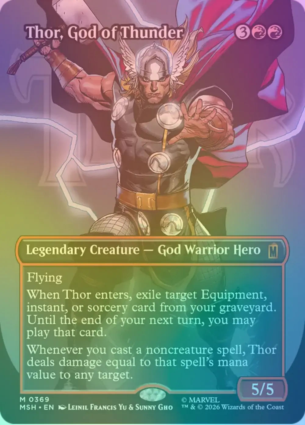 【FOIL】雷神、ソー
