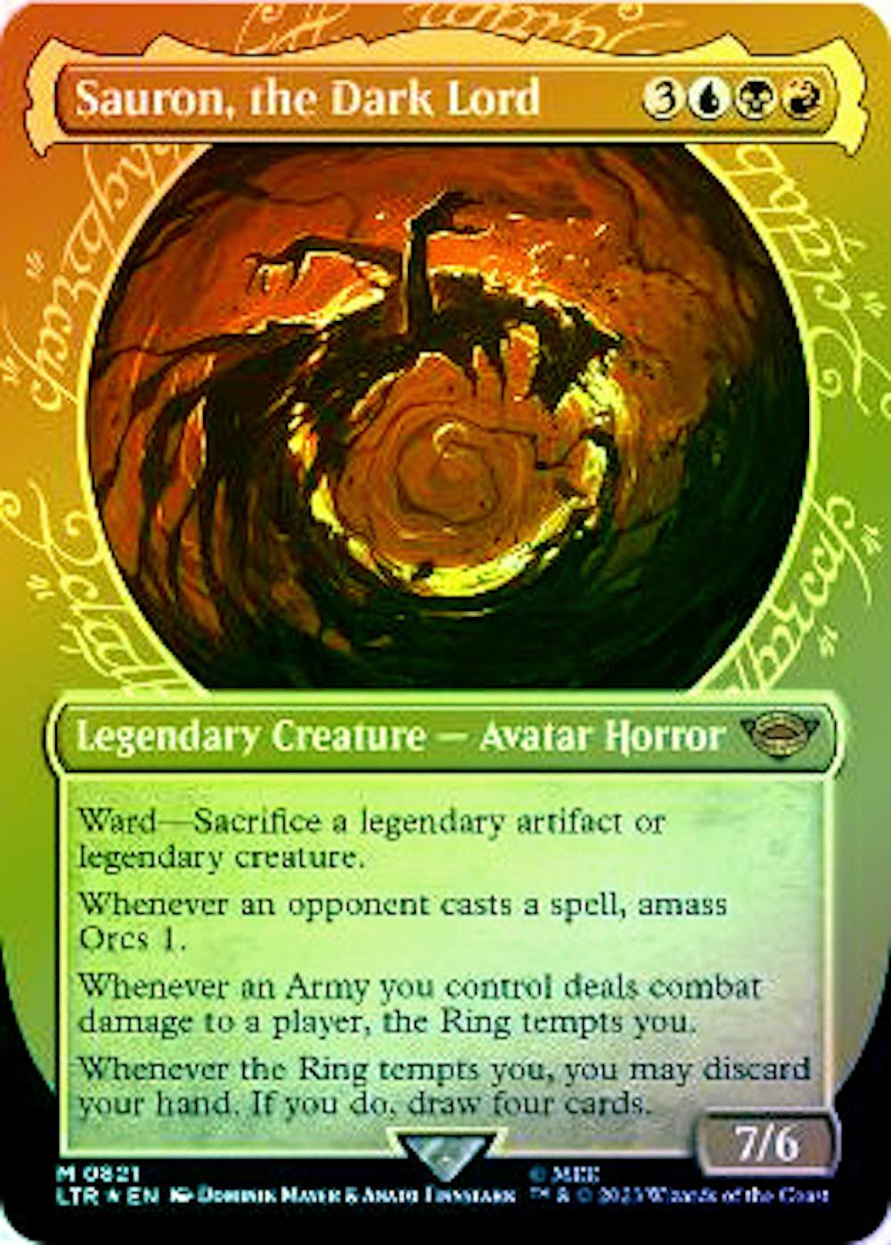 【サージFoil】冥王、サウロン