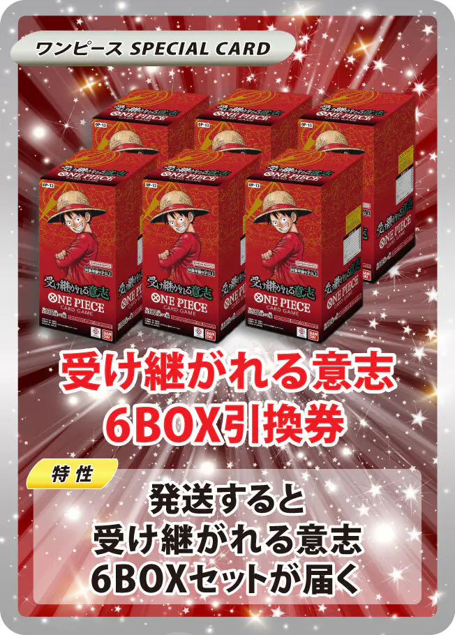 受け継がれる意志(6BOX)