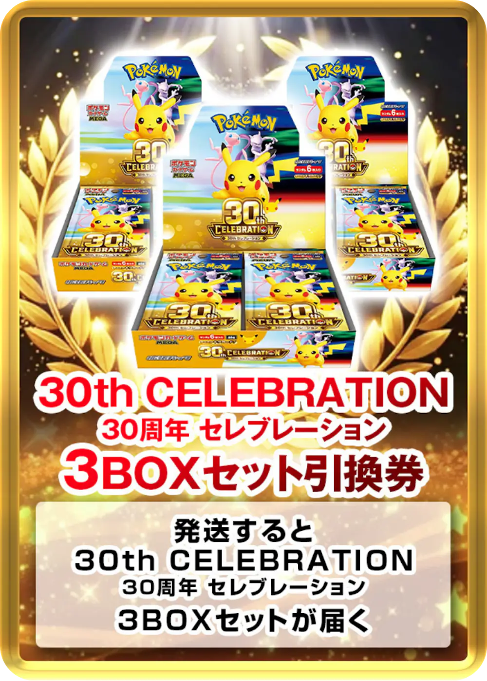 30th CELEBRATION 30周年 セレブレーション(3BOX)
