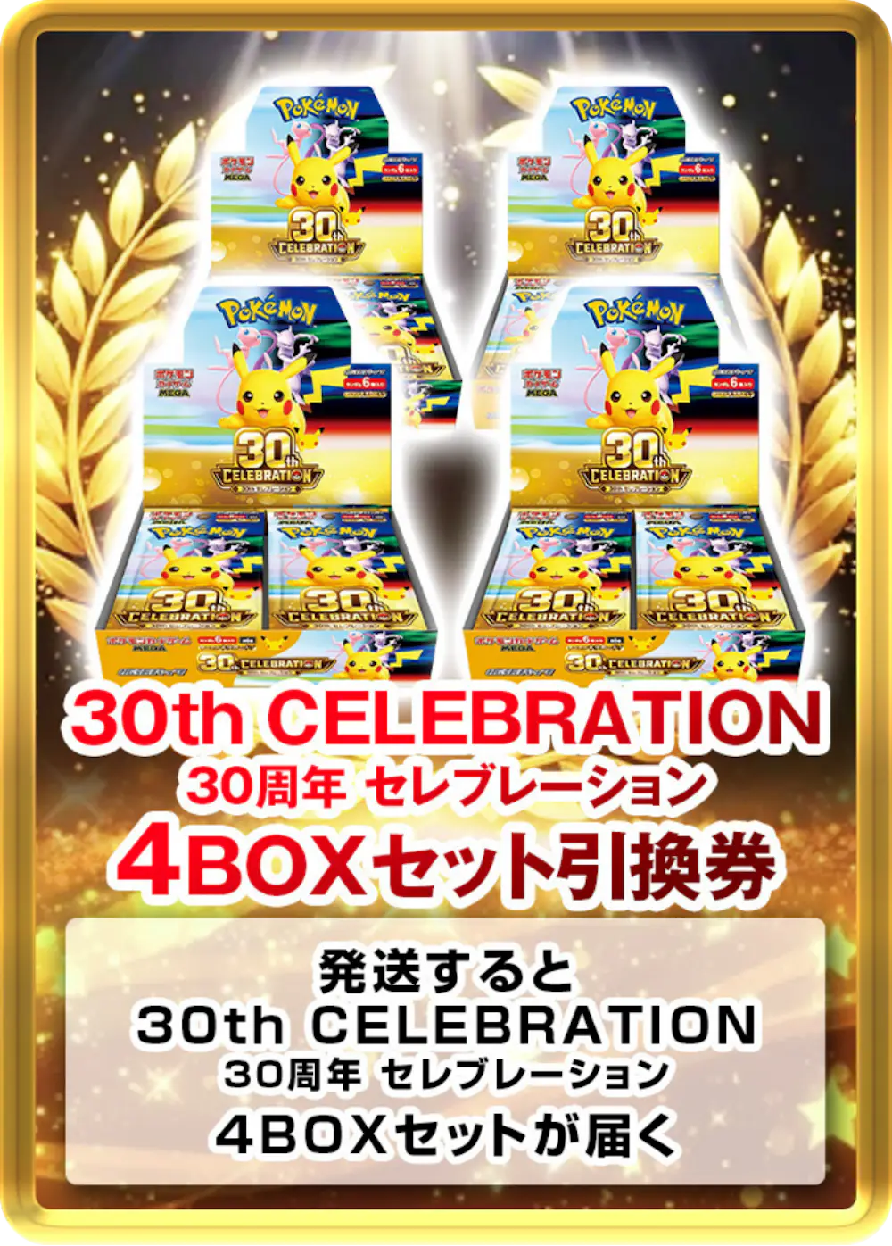 30th CELEBRATION 30周年 セレブレーション(4BOX)