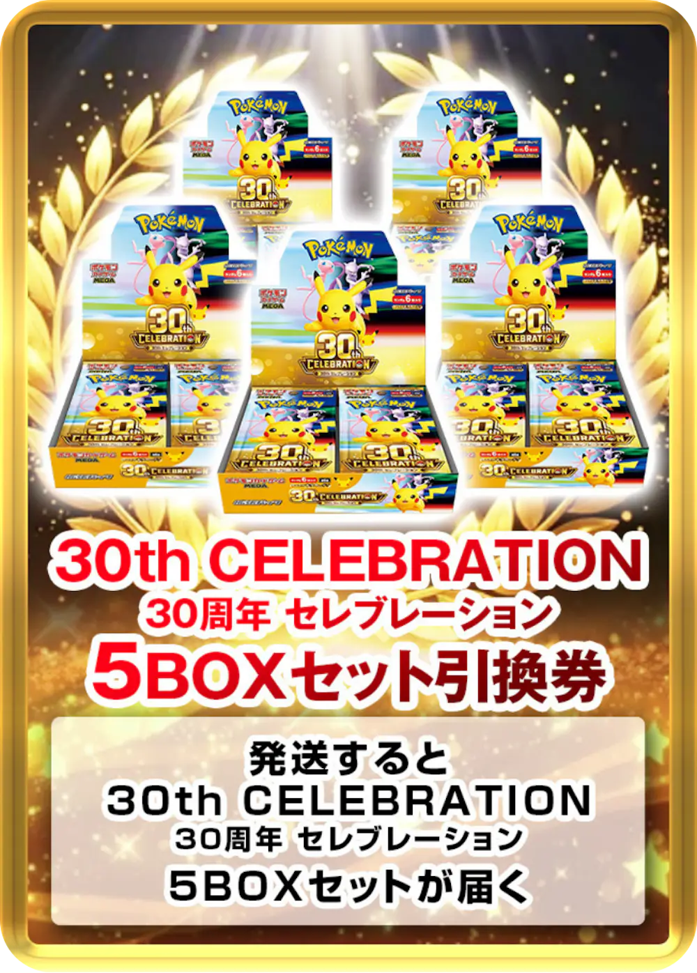 30th CELEBRATION 30周年 セレブレーション(5BOX)
