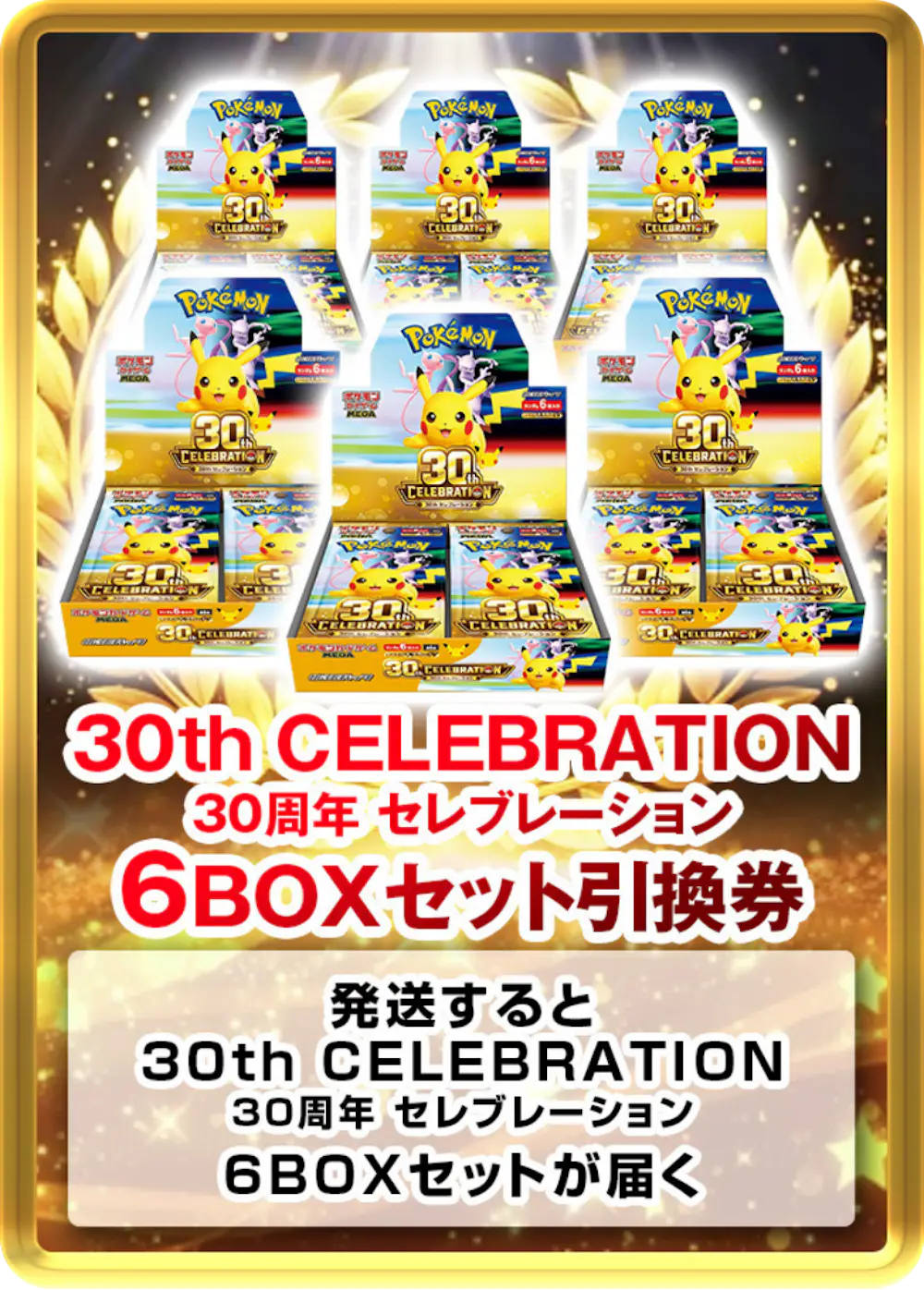 30th CELEBRATION 30周年 セレブレーション(6BOX)