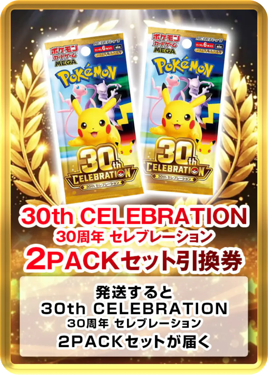 30th CELEBRATION 30周年 セレブレーション(2PACK)