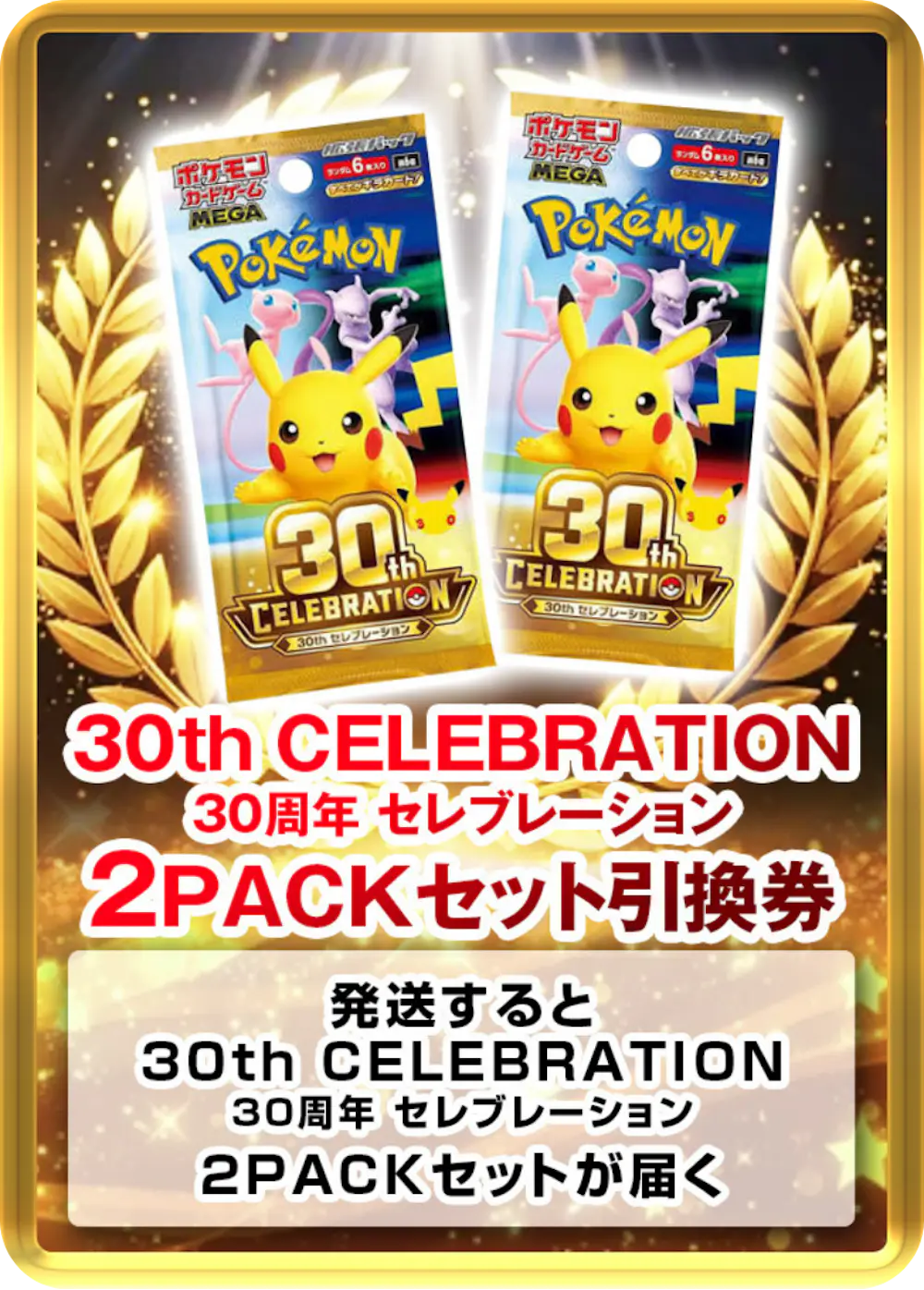 30th CELEBRATION 30周年 セレブレーション(2PACK)