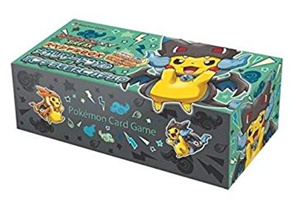 メガリザードンXのポンチョを着たピカチュウ未開封BOX