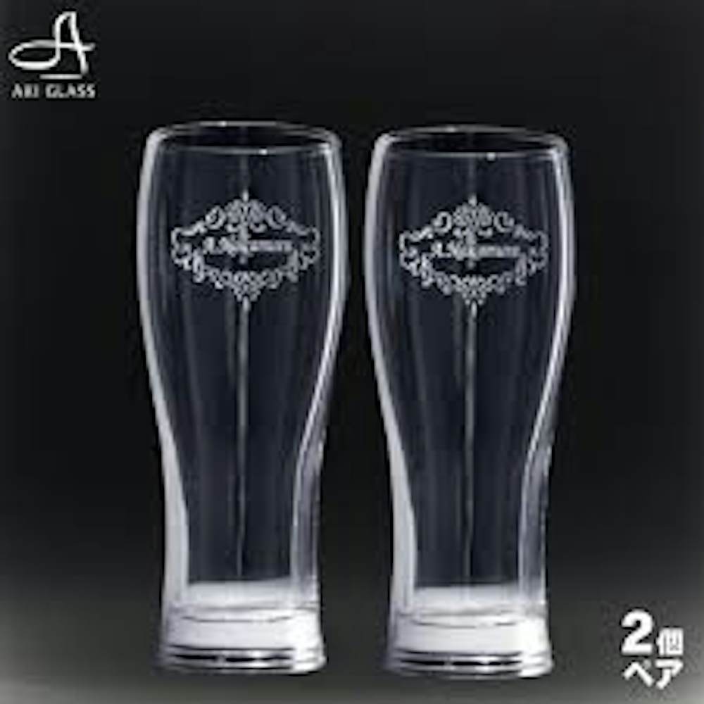 「銀泡」ビールグラス乾杯セット