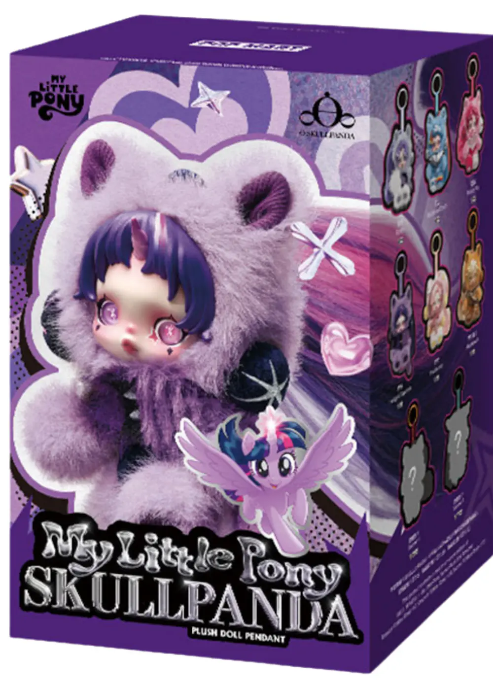 POP MART SKULLPANDA x My Little Pony Series Plush Doll Pendant [1ピース]