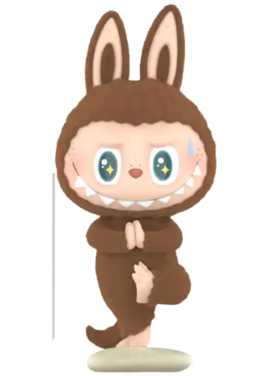 【シークレット】【LABUBU】The Monsters Lazy Yoga Series(1ピース)