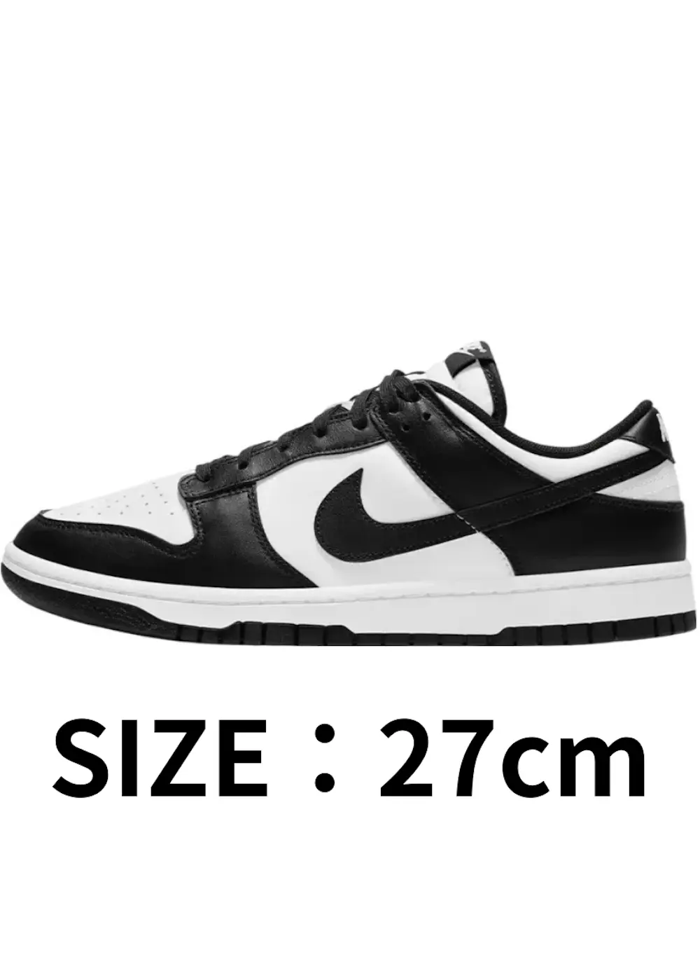 【27cm】Nike Dunk Low Retro Panda/White/Black